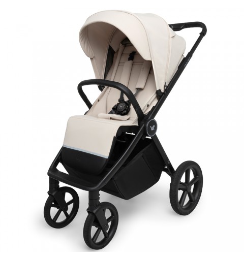 Muuvo Go - kompaktowy, całoroczny wózek spacerowy do 22 kg | Taupe